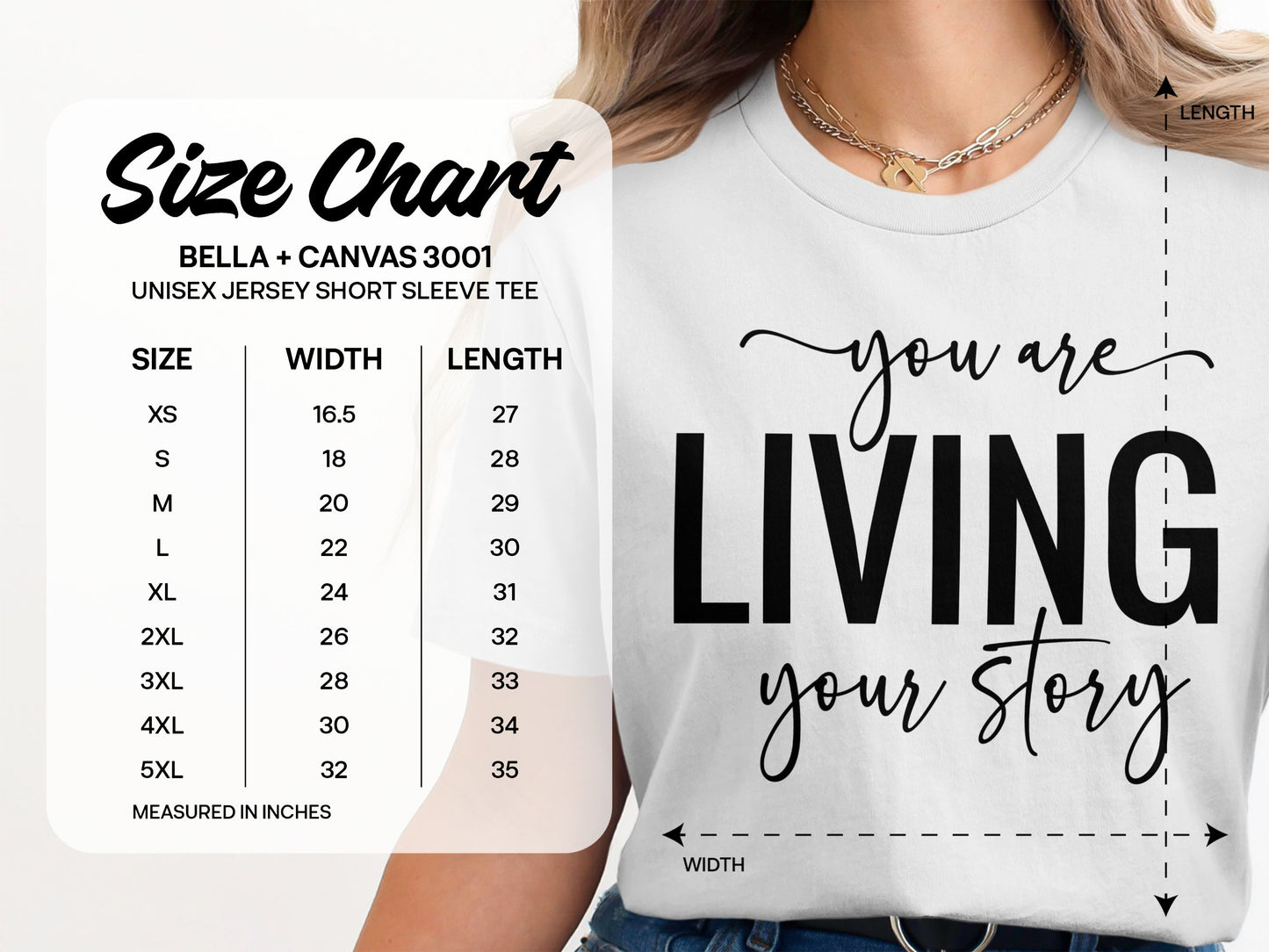 Inspirational Living Your Story Unisex T-Shirt product