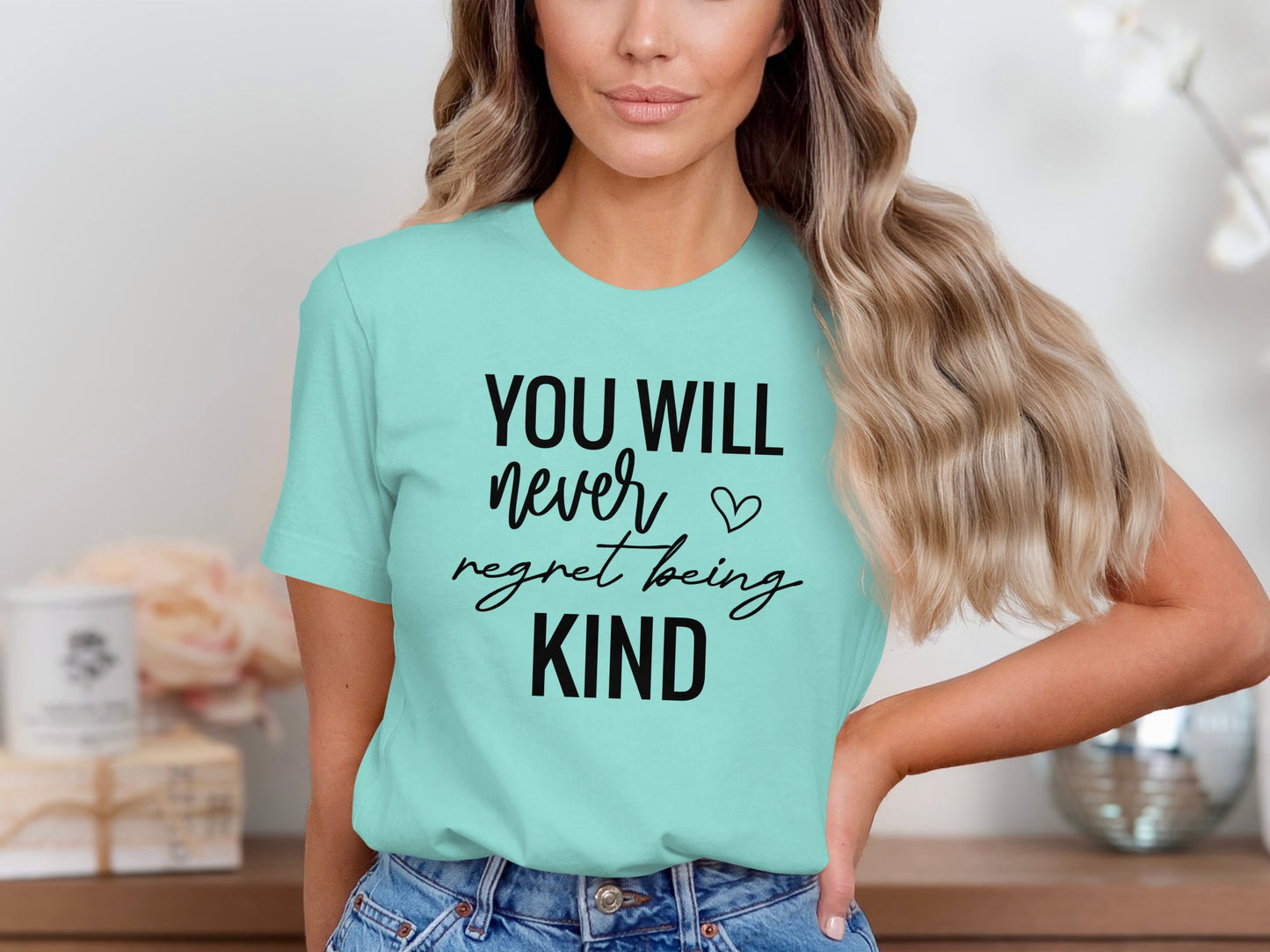 You Will Never Regret Being Kind Printed Shirt Product