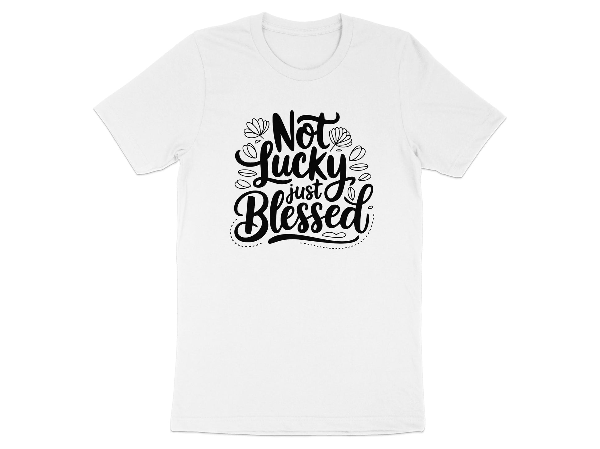Not Lucky Just Blessed Graphic T-Shirt product type