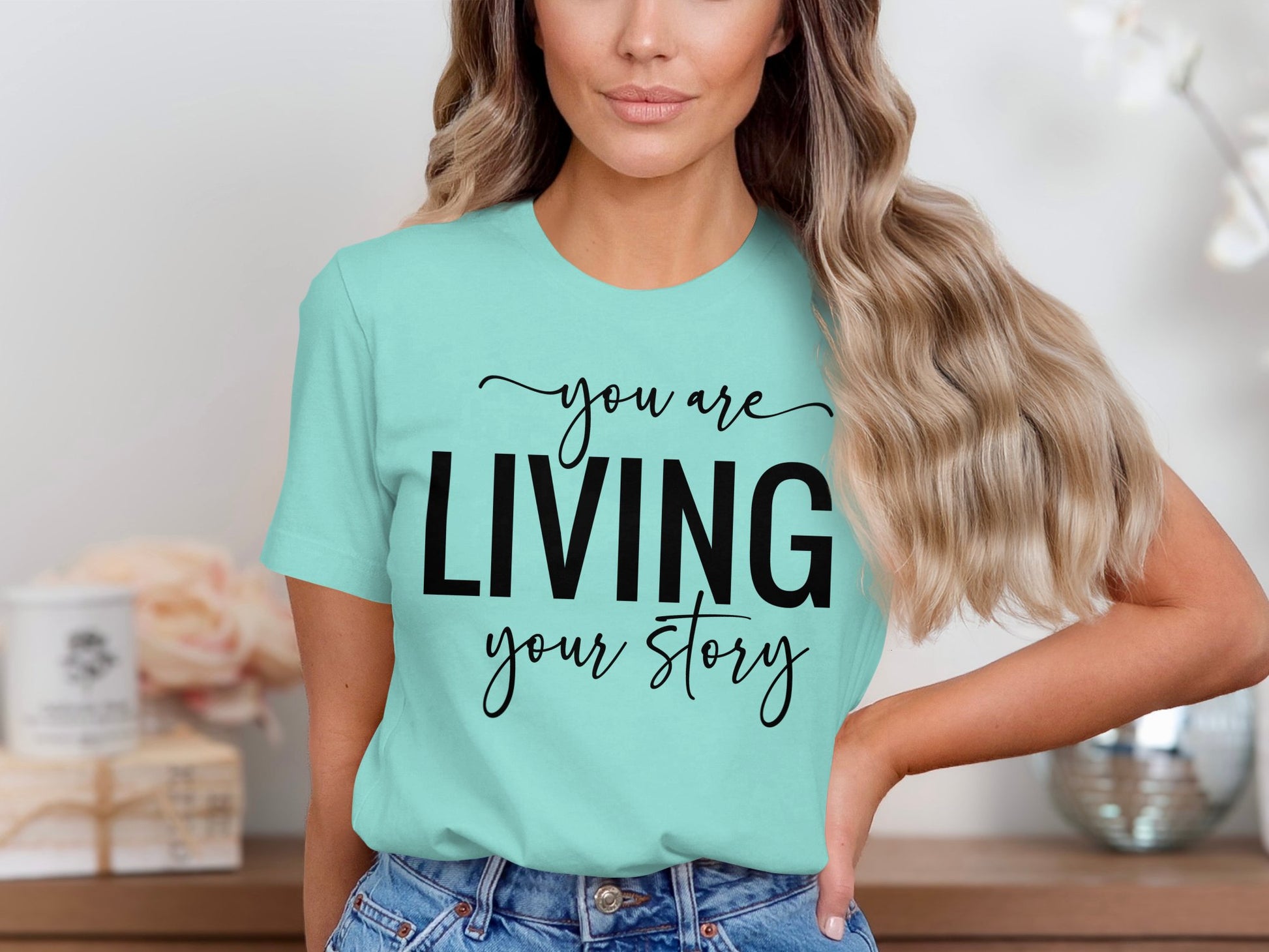 You Are Living Your Story Inspirational Shirt product