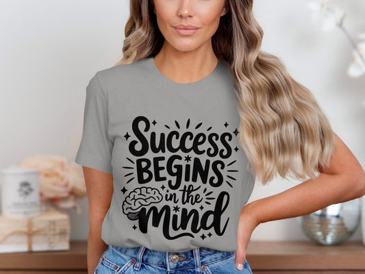 Success Begins in the Mind T-Shirt product type