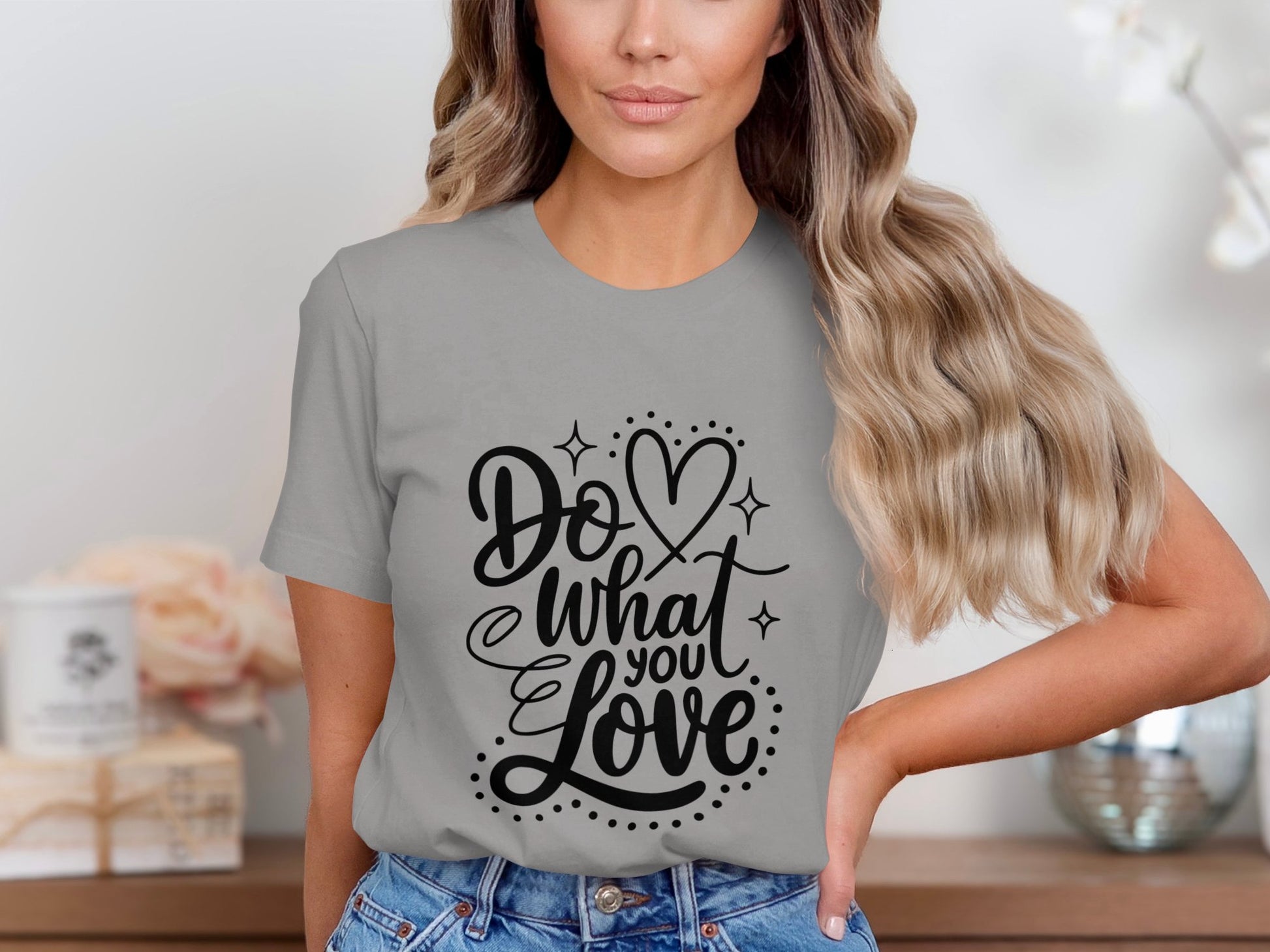 Do What You Love Quote Printed Shirt product