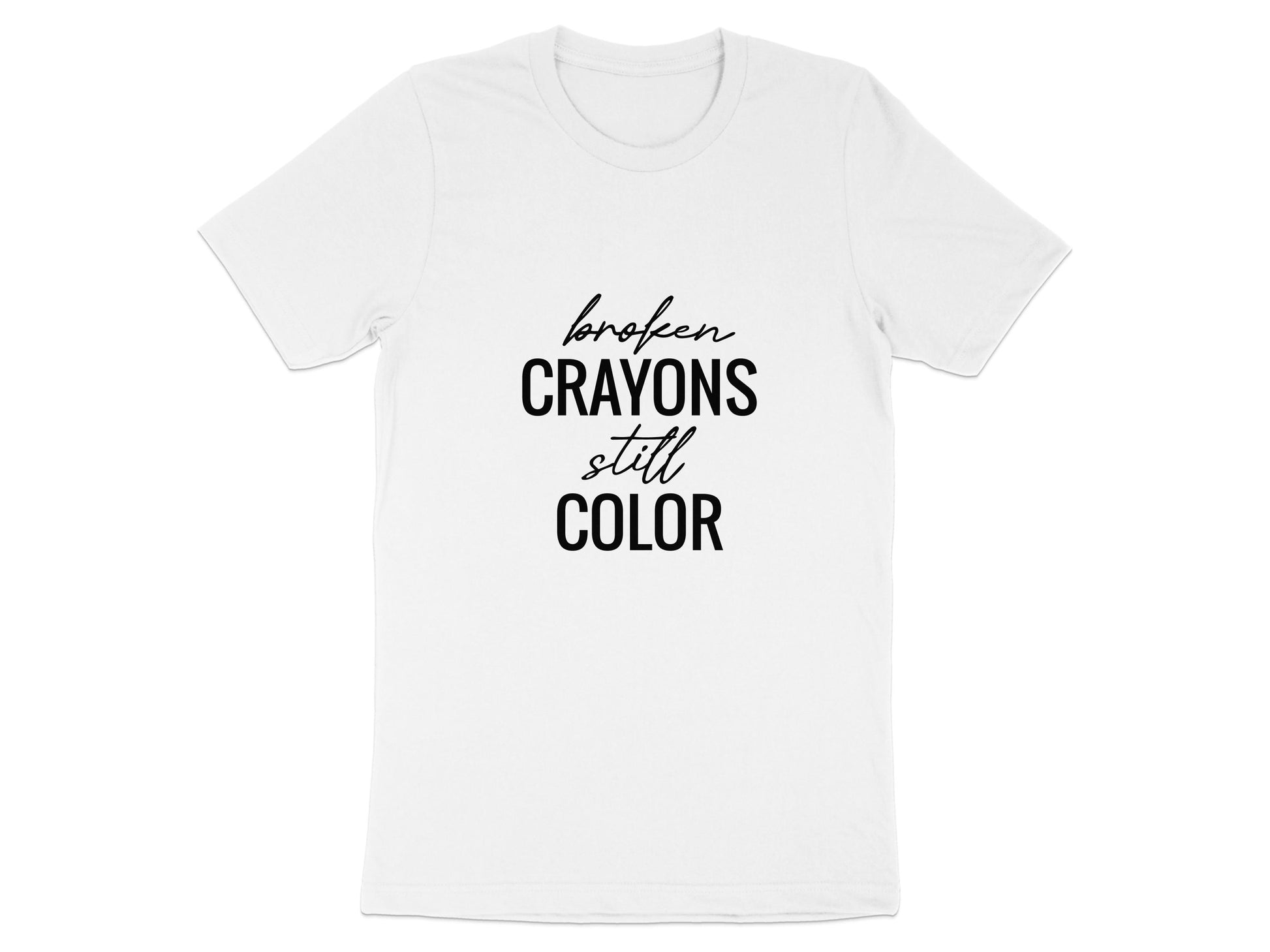 Inspiring Broken Crayons Still Color T-shirt product