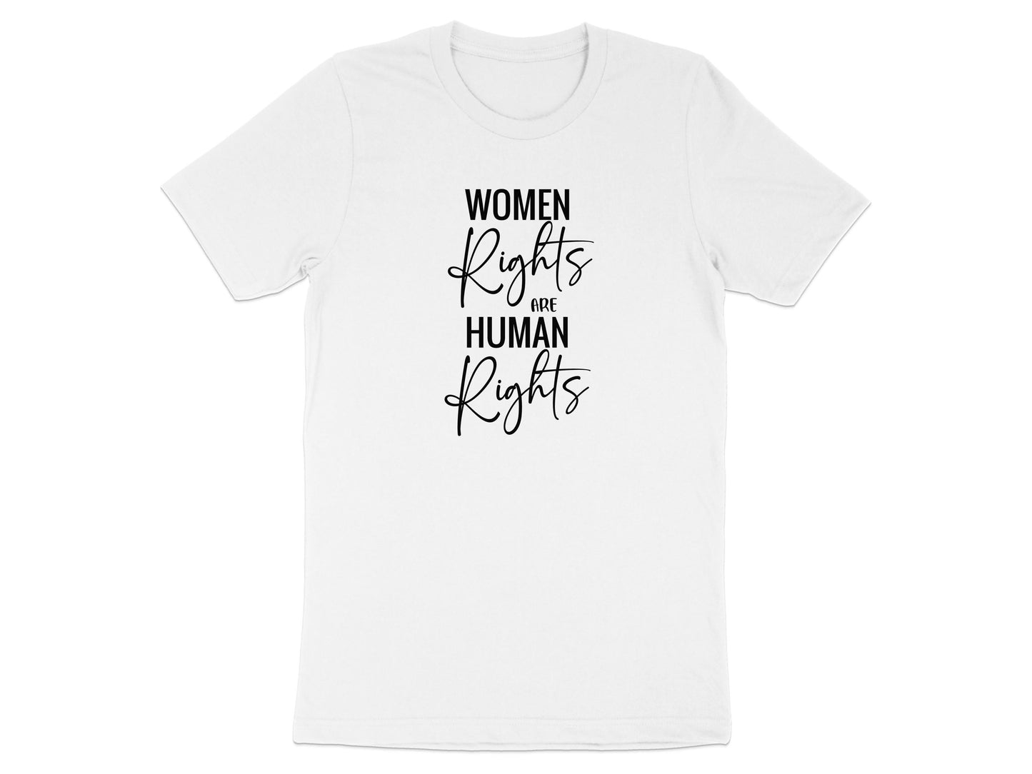 Women Rights Are Human Rights Statement Shirt product
